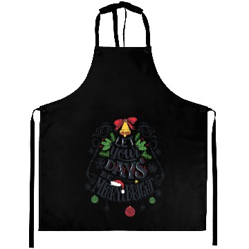 Discover Let your days be merry and bright Aprons