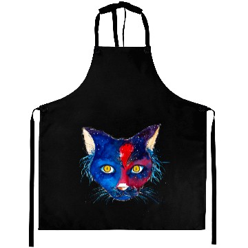 Discover Galaxy Cat Aprons