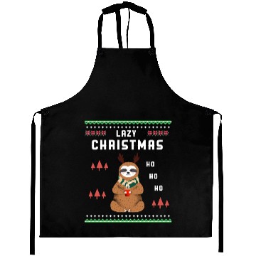 Discover (Gift) Lazy Christmas Ho Ho Ho Aprons