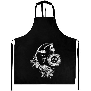 Discover Day Night Moon Sun Aprons