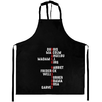 Discover Black history Aprons