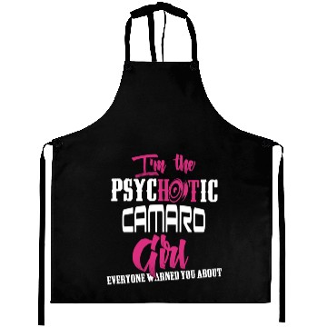Discover Camaro - Camaro - im the psychotic camaro girl Aprons