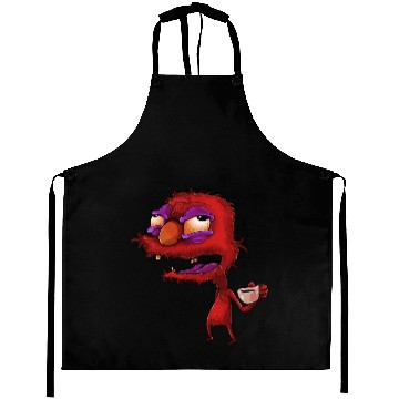 Discover Elmo before coffee Aprons