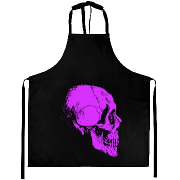 Discover Girly Skeleton Head Aprons