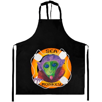 Discover Sea Monkey Madness Aprons