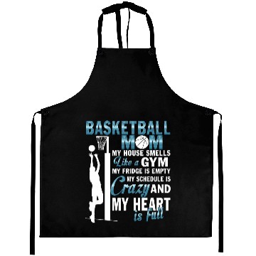 Discover I Am A Basketball Mom Aprons