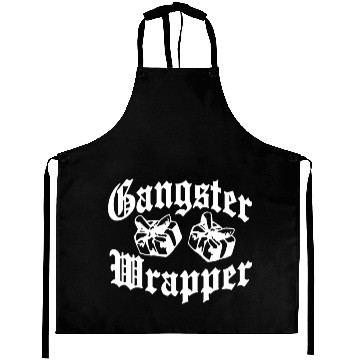 Discover Gangster Wrapper Funny Christmas Aprons Empire Th