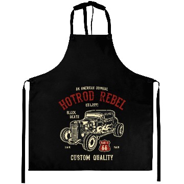 Discover Hot Rod Rebel Aprons