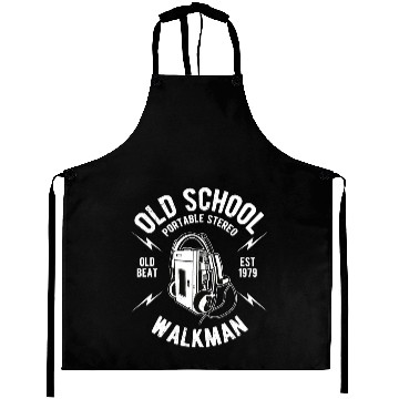 Discover Old School Walkman Aprons