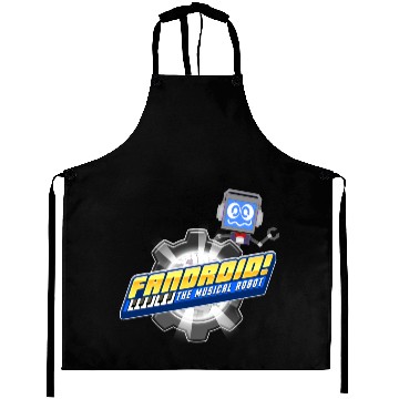 Discover Fandroid Logo with Waving Fandroid Aprons