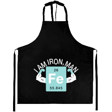 Discover I AM IRON MAN Aprons