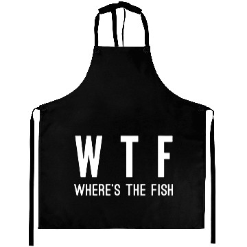 Discover WTF where's the fish Aprons