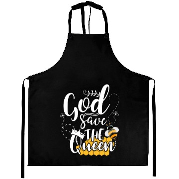 Discover Beekeeper Bee Gift - God Save the Queen Beekeeping Aprons