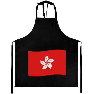 Discover flag hong kong Aprons