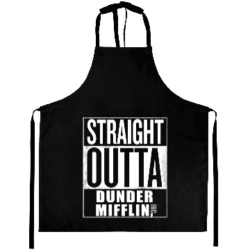 Discover Staight Outta Dunder Mifflin Aprons