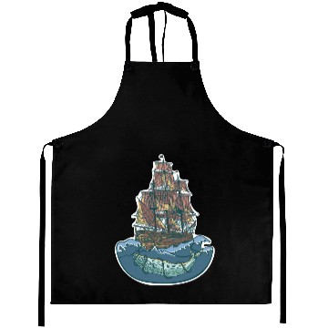 Discover Whale ship Aprons