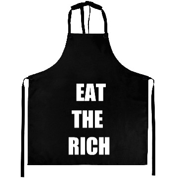 Discover eat the rich wht Aprons