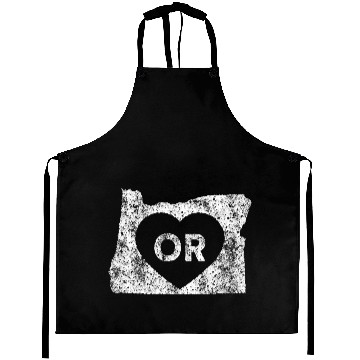 Discover Used I Love Oregon State Aprons