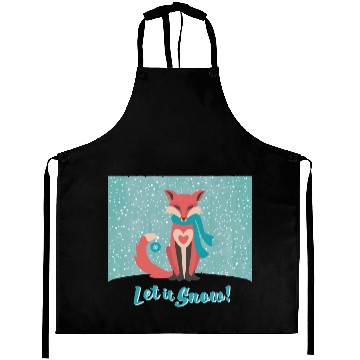 Discover Let It Snow Aprons