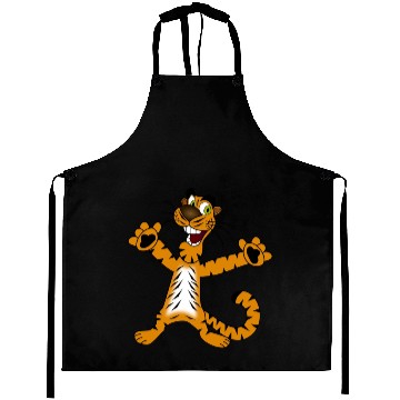 Discover Happy Tiger Aprons
