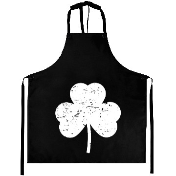 Discover Shamrock white distressed Aprons