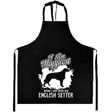 Discover English Setter Aprons
