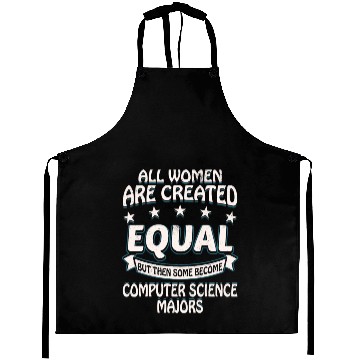 Discover Some Women Become Computer Science Majors Aprons
