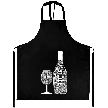 Discover GIFT - BEER BOTTLE WHITE Aprons