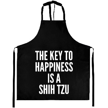 Discover Shih Tzu happiness Aprons