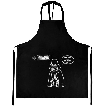 Discover Eddie Izzard Death Star Canteen Aprons