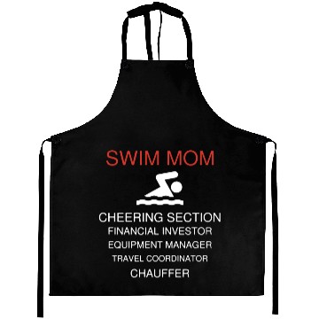 Discover Swim Mom Duties Aprons