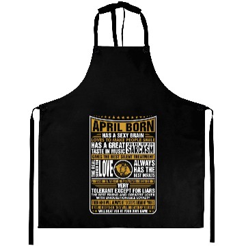 Discover April Pisces Born Aprons