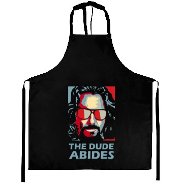 Discover The Dude Abides Man Aprons