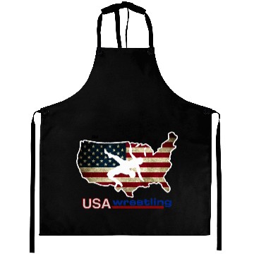 Discover USA Wrestling Aprons
