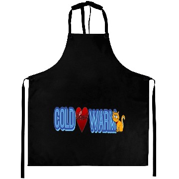 Discover cold heart warm kitty Aprons
