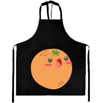Discover Orange Fruit Image Aprons