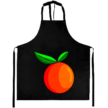 Discover Orange Fruit Image Aprons