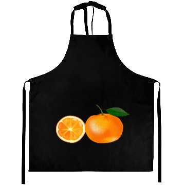 Discover Orange Fruit Image Aprons