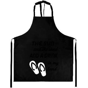 Discover the sun and the sand Aprons