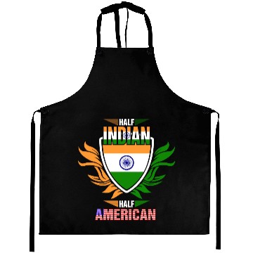 Discover Half Indian Half American Aprons