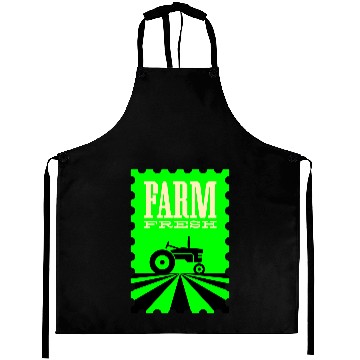 Discover Farm fresh logo Aprons