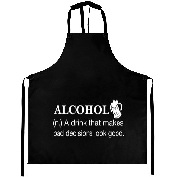 Discover alcohol Aprons
