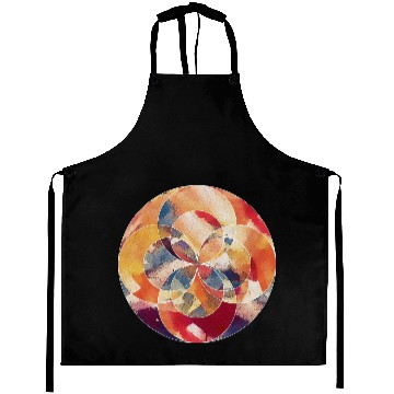Discover Geometric Abstract Circle Aprons