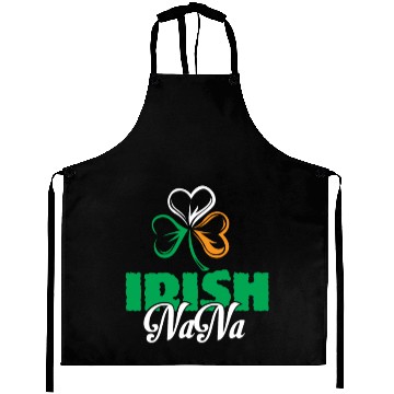Discover Irish Nana Shamrock Clover - Cute Irish Aprons
