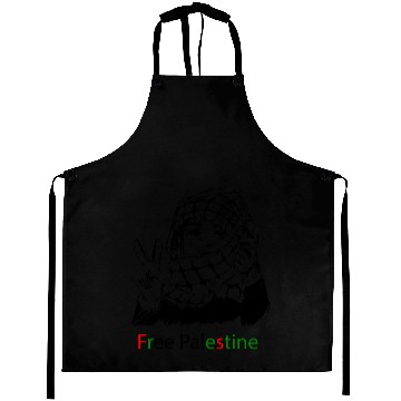 Discover Free Palestine Aprons