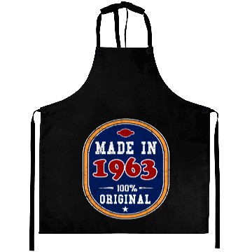 Discover Made in 1963 - 100% Original Aprons