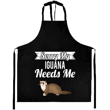 Discover Sorry My Ferret Needs Me Aprons
