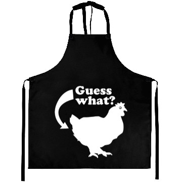 Discover chicken butt Funny Animal Aprons