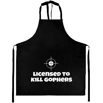 Discover Licensed To Kill Gophers - Caddyshack Aprons