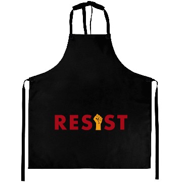 Discover Resist Fist Aprons